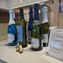 大阪ワイン会　β本町橋　ワイン展示